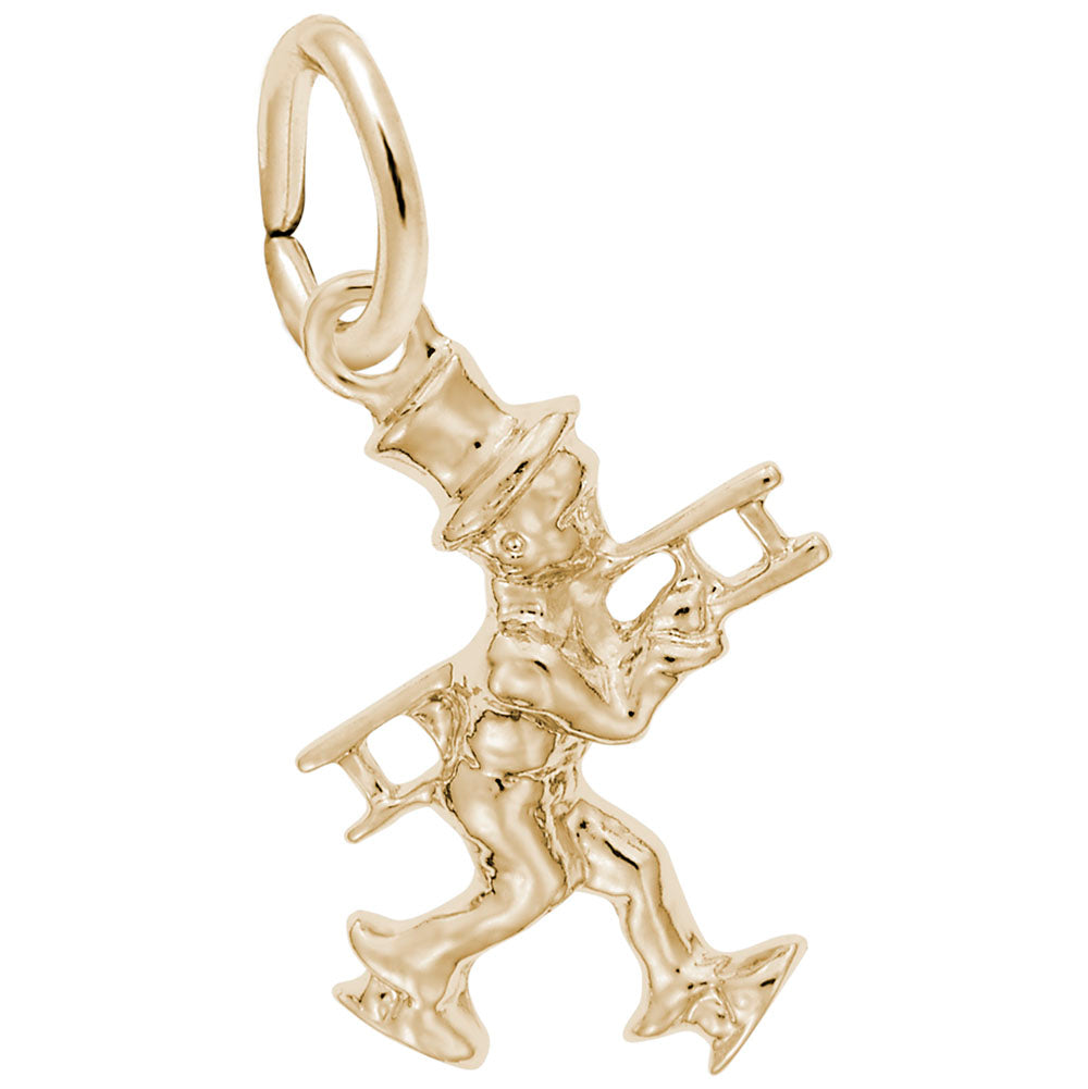 Charming Chimney Sweep Charm for Construction Enthusiasts 7834