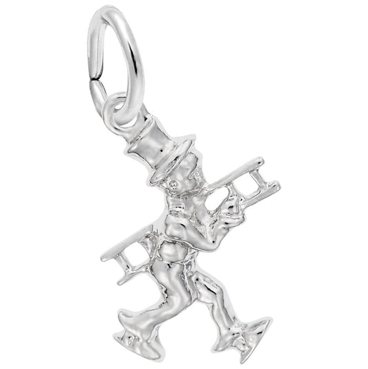 Charming Chimney Sweep Charm for Construction Enthusiasts 7834