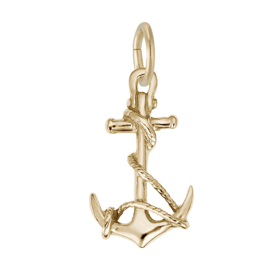 Anchor with Rope Charm