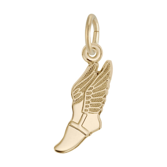 Winged Shoe Charm