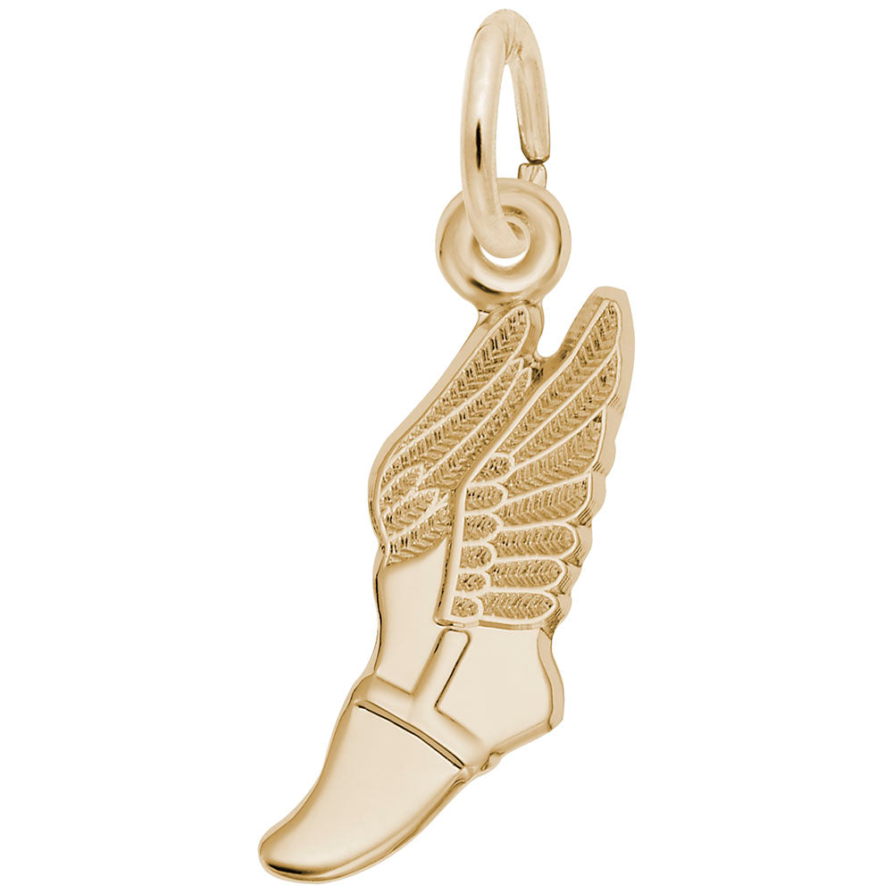 Running Winged Shoe Charm for Sports Enthusiasts - Rembrandt 7845