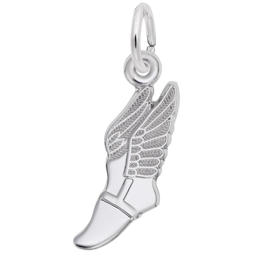 Running Winged Shoe Charm for Sports Enthusiasts - Rembrandt 7845