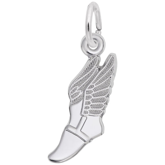 Running Winged Shoe Charm for Sports Enthusiasts - Rembrandt 7845