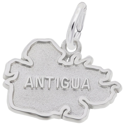 Antigua Map Charm