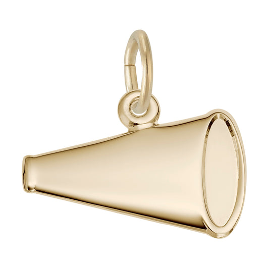 Flat Megaphone Charm