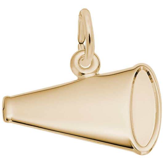 Flat Megaphone Charm for Dance Lovers - Unique Jewelry Accessory 7915