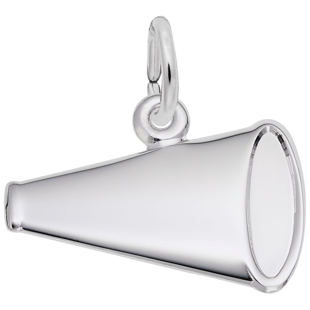 Flat Megaphone Charm for Dance Lovers - Unique Jewelry Accessory 7915
