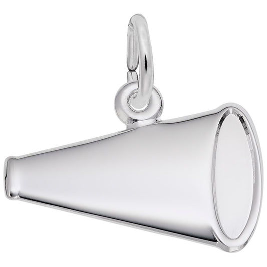 Flat Megaphone Charm for Dance Lovers - Unique Jewelry Accessory 7915