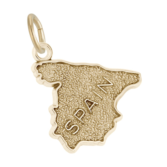 Spain Map Charm