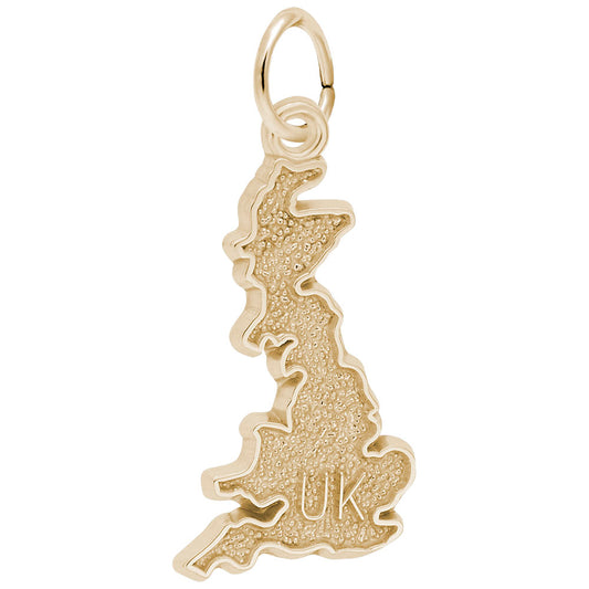 United Kingdom Map Charm
