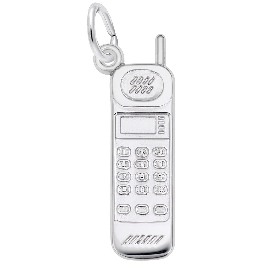 Stylish Cordless Phone Charm for Music & Entertainment Lovers 7932