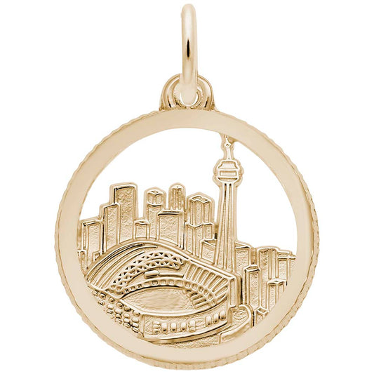 Toronto Skyline Disc Charm