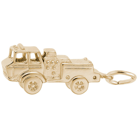 Firetruck Charm for Bracelets - Perfect Gift for Firefighters 8105