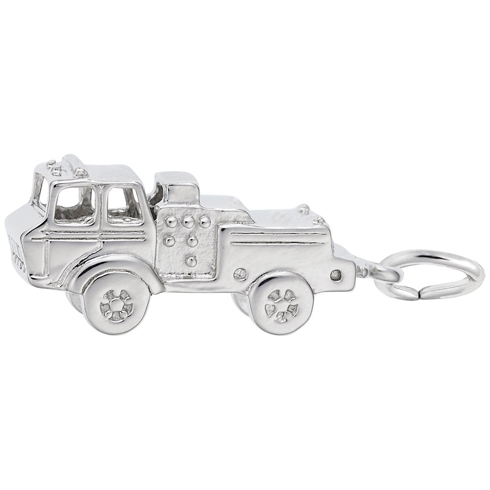 Firetruck Charm for Bracelets - Perfect Gift for Firefighters 8105