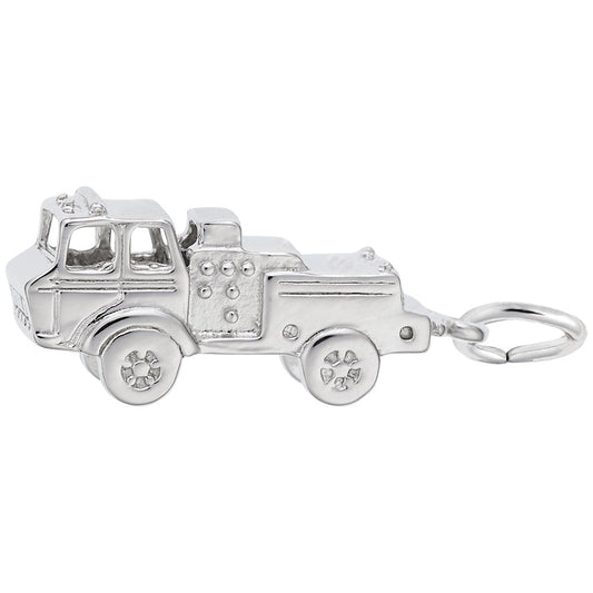 Firetruck Charm for Bracelets - Perfect Gift for Firefighters 8105