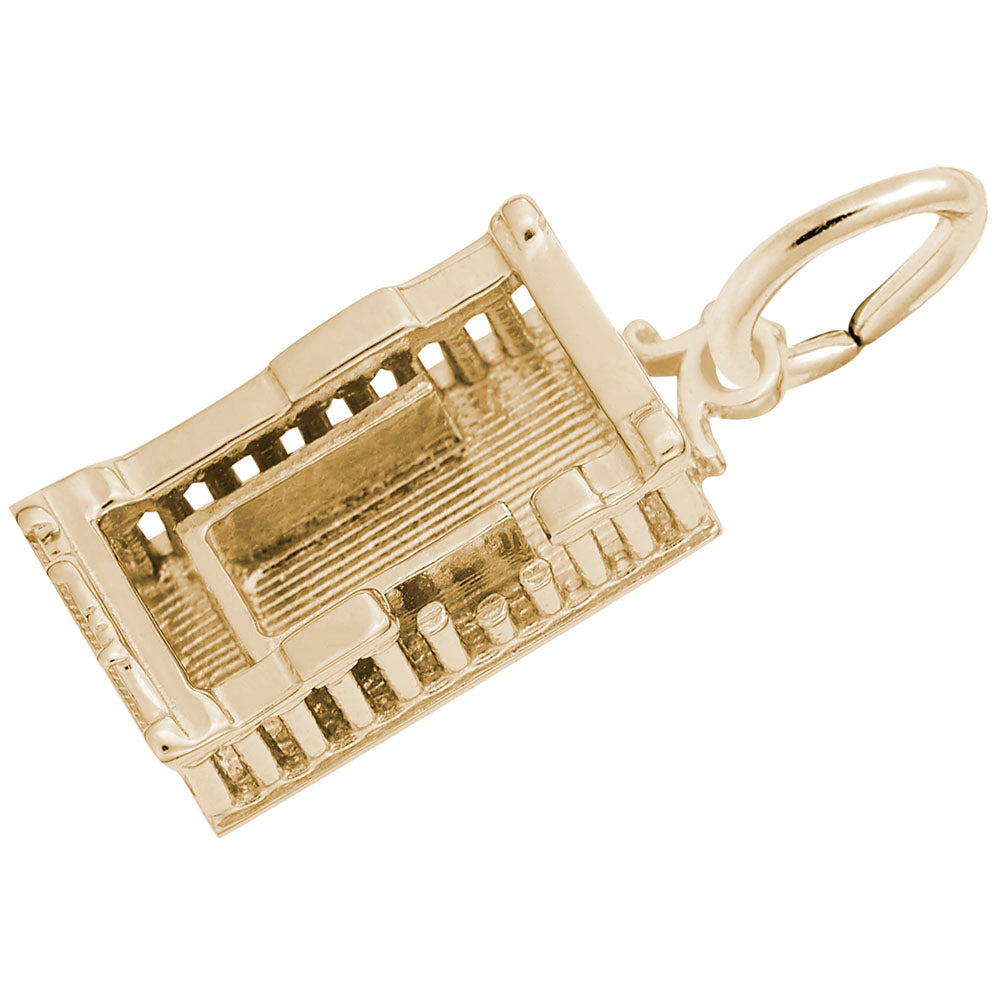 Parthenon Charm - Greek Landmark Jewelry for Travel Lovers 8109