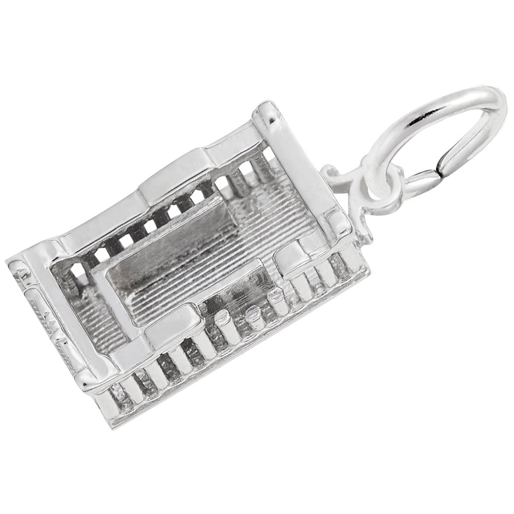 Parthenon Charm - Greek Landmark Jewelry for Travel Lovers 8109