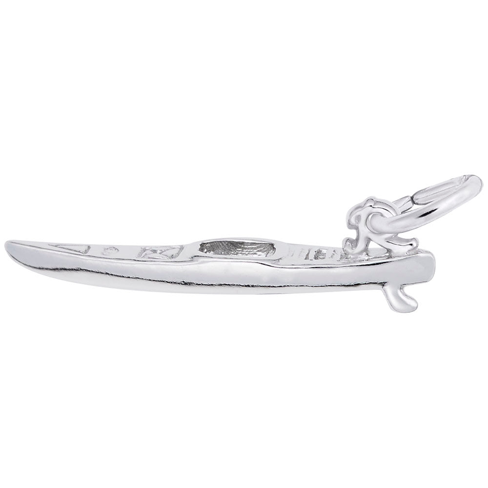 Charming Kayak Pendant - Nautical Jewelry for Adventure Lovers 8111