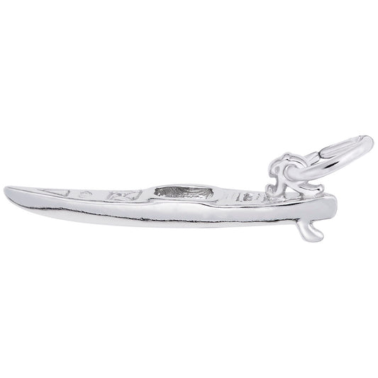 Charming Kayak Pendant - Nautical Jewelry for Adventure Lovers 8111