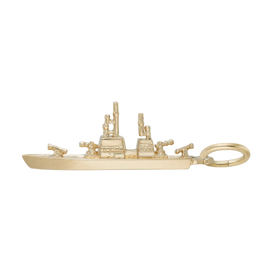 Naval Ship Charm