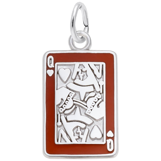 Queen of Hearts Charm