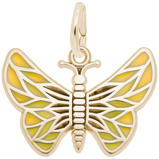 Painted Wings Butterfly Charm