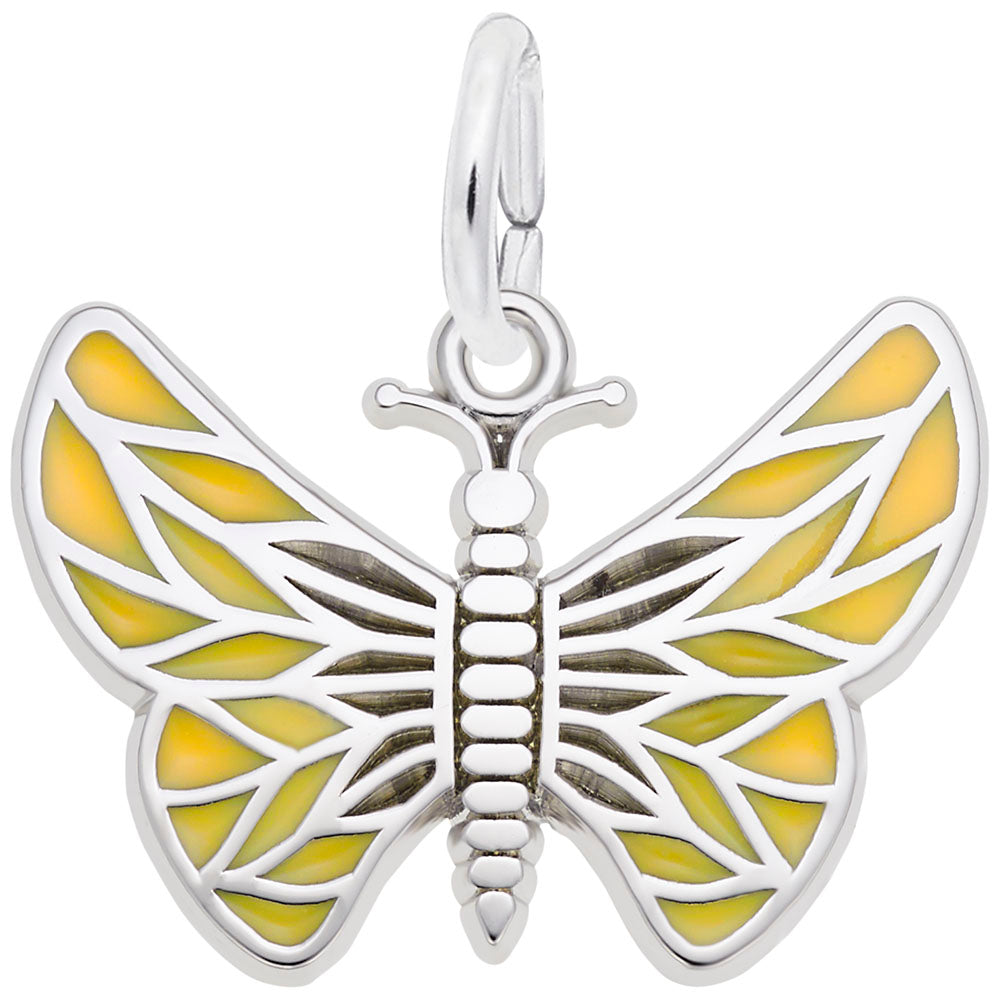 Painted Wings Butterfly Charm for Spring - Rembrandt Charms 8128
