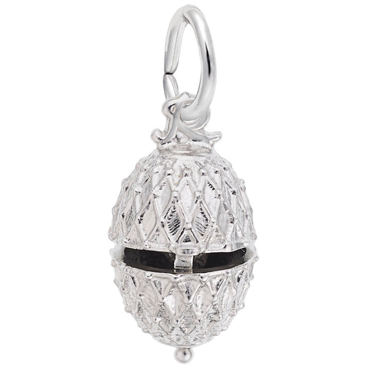Easter Egg with Chick Charm