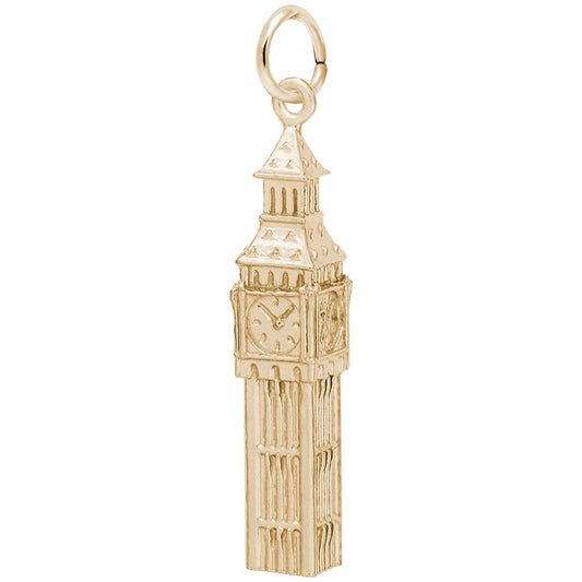 Big Ben Clock Tower Charm - Travel Souvenir Jewelry for Collectors 8138