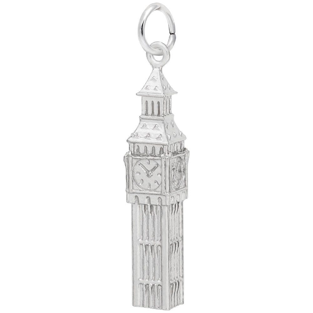 Big Ben Clock Tower Charm - Travel Souvenir Jewelry for Collectors 8138