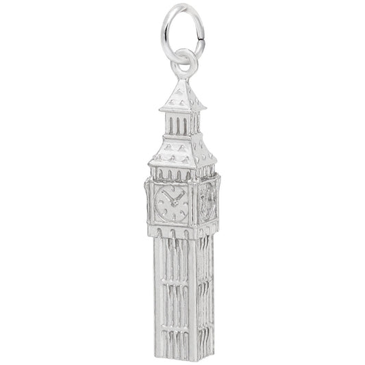 Big Ben Clock Tower Charm - Travel Souvenir Jewelry for Collectors 8138