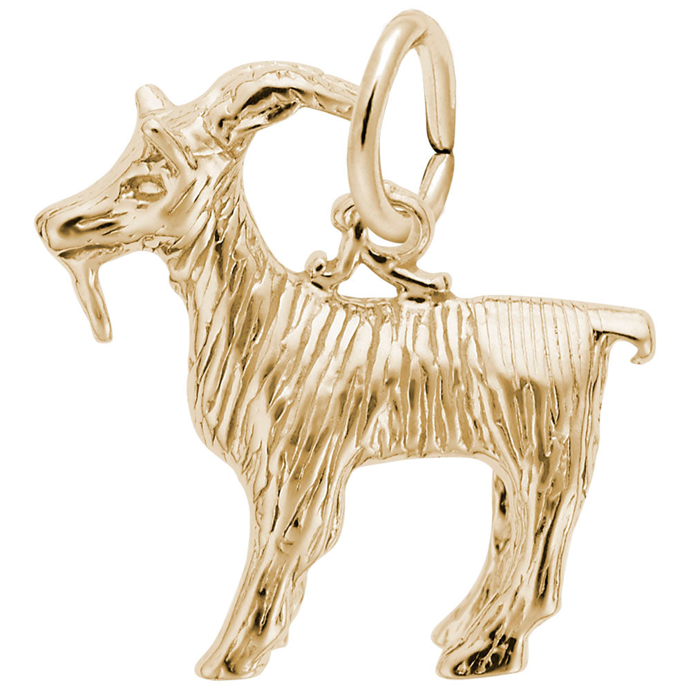 Charming Billy Goat Pendant - Farm Animal Jewelry for Nature Lovers 8143