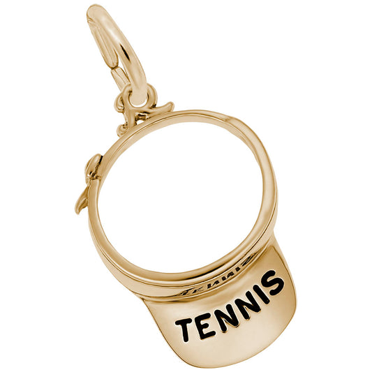 Charming Tennis Visor Pendant - Perfect Gift for Sports Lovers 8145