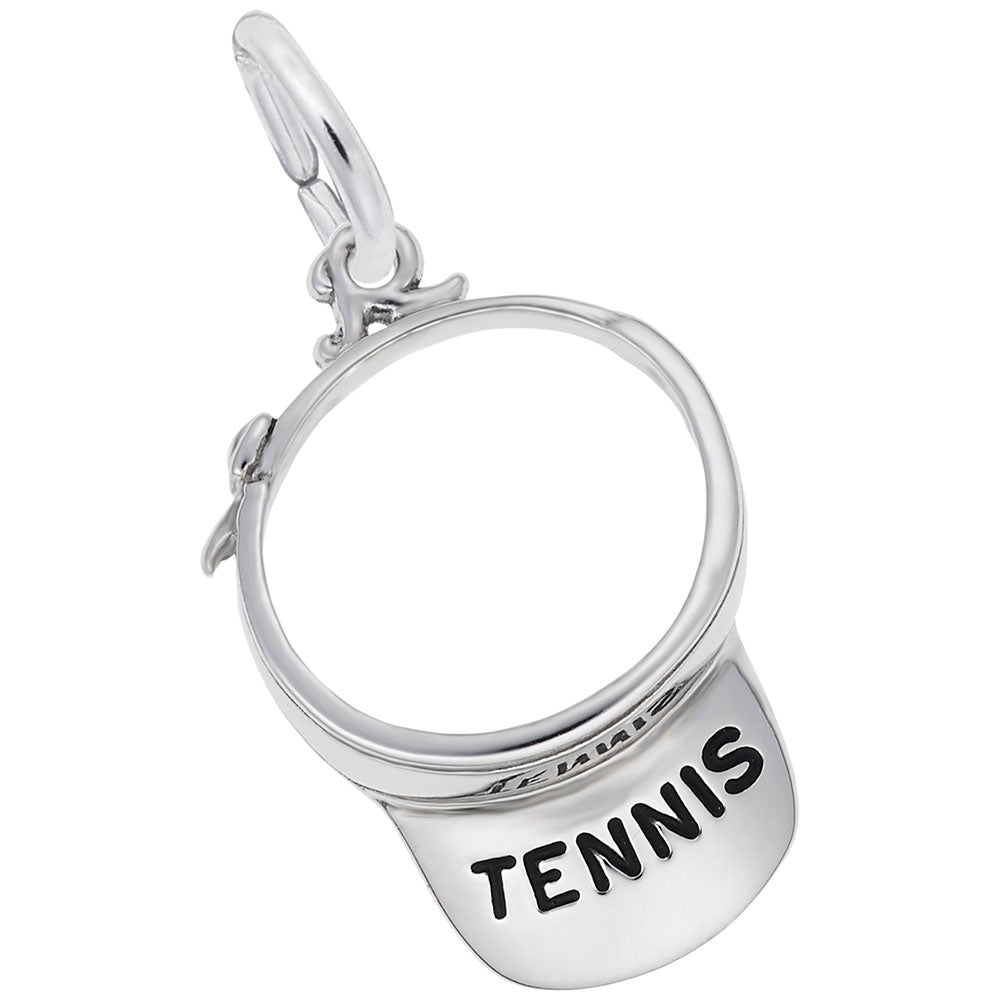 Charming Tennis Visor Pendant - Perfect Gift for Sports Lovers 8145