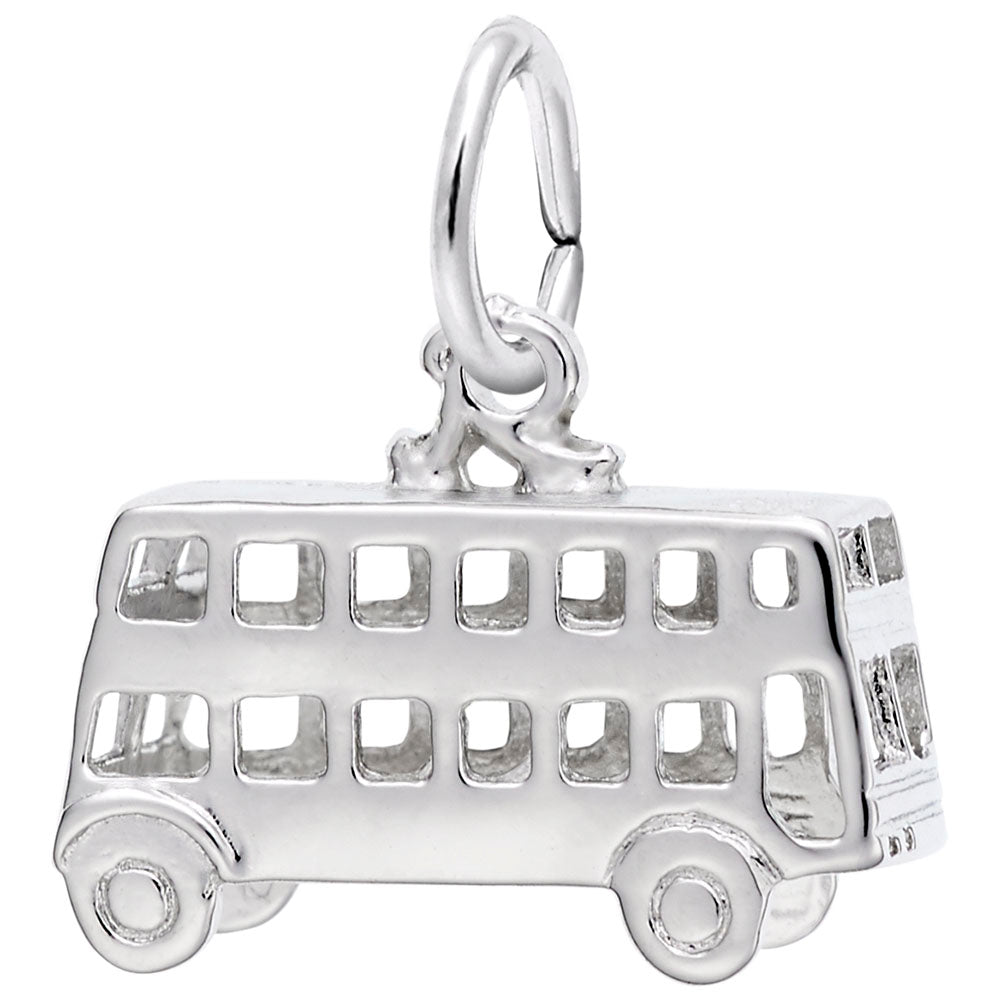 Double Decker Bus Charm - Travel Souvenir from Great Britain 8149