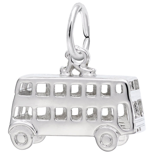 Double Decker Bus Charm - Travel Souvenir from Great Britain 8149