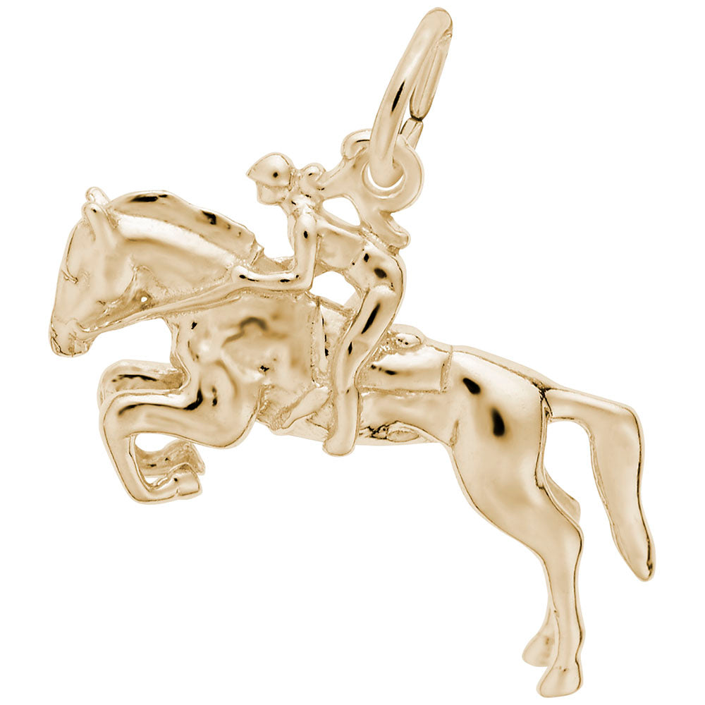 Good Luck Horse Rider Charm for Gamblers - Unique Gaming Accessory 8157
