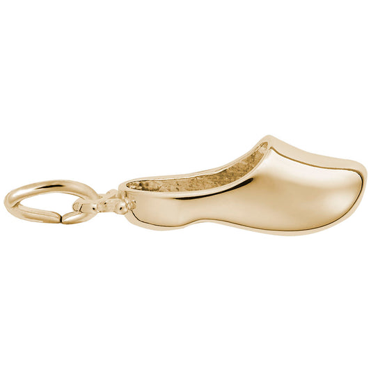 Charming Clog Shoe Charm for Travel Lovers - European Style 8160