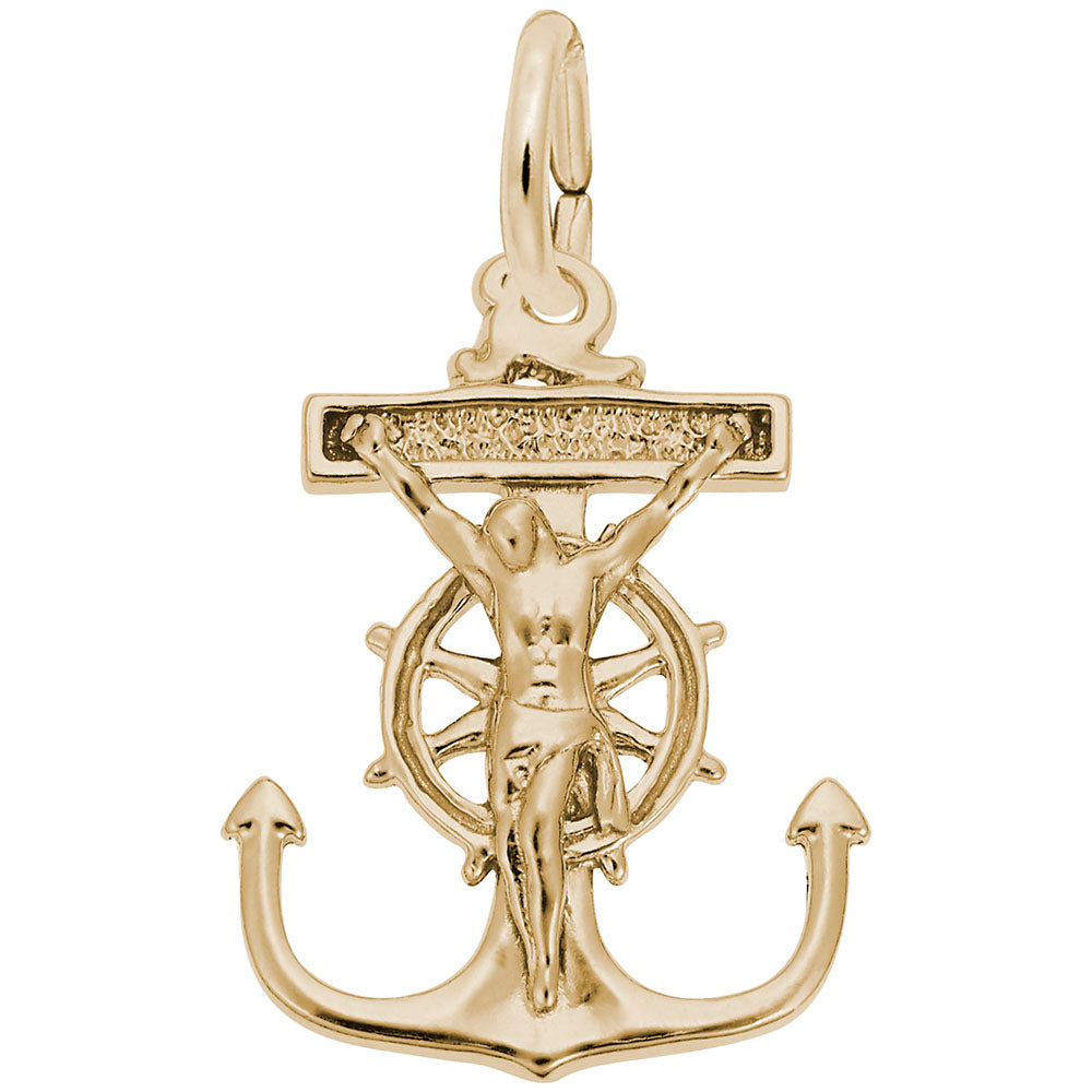 Mariner's Cross Charm - Nautical Jewelry for Sea Lovers 8163