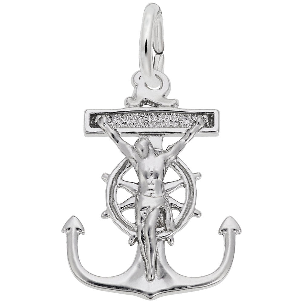 Mariner's Cross Charm - Nautical Jewelry for Sea Lovers 8163