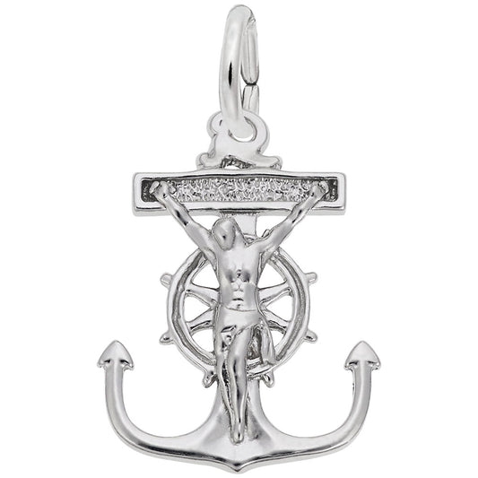 Mariner's Cross Charm - Nautical Jewelry for Sea Lovers 8163