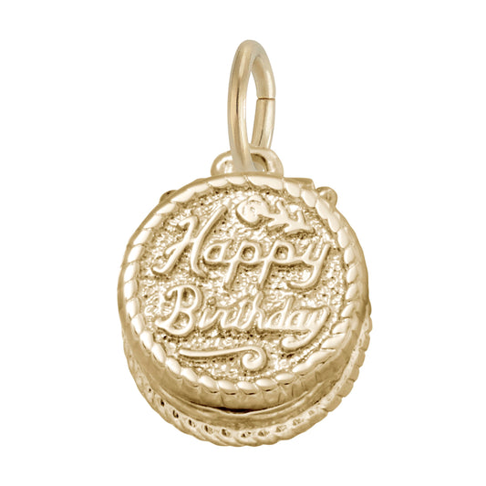Happy Birthday Cake Charm