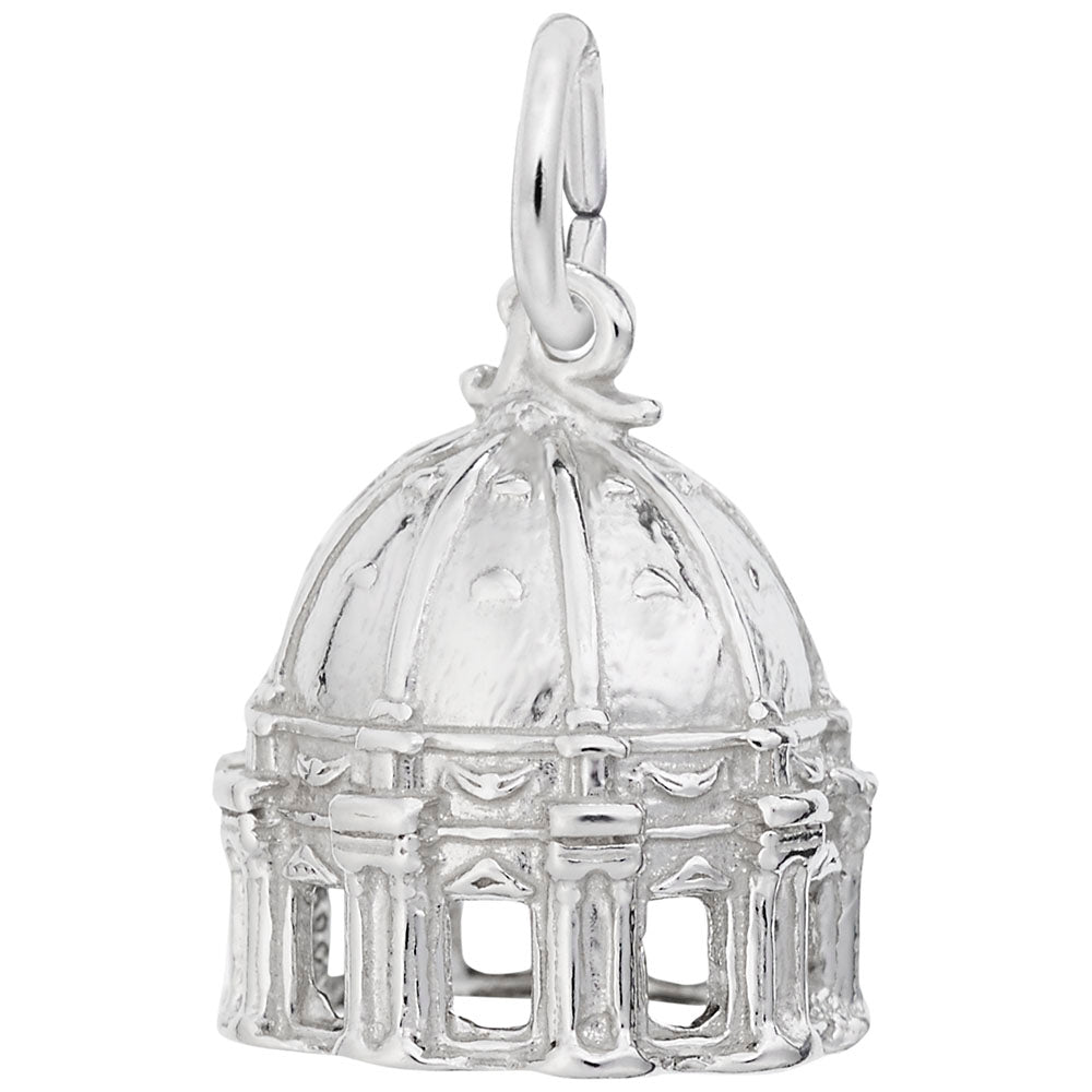 St. Peter's Basilica Cupola Charm - Travel Landmark Jewelry 8166