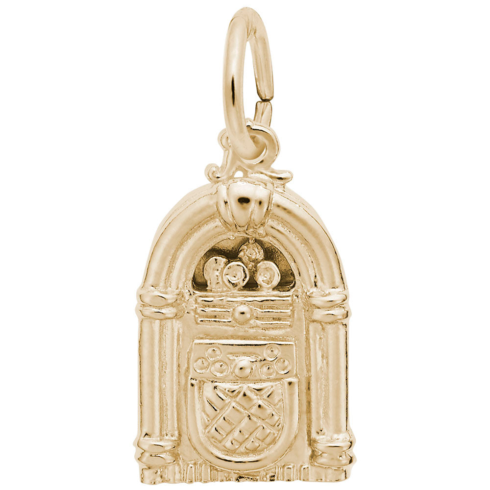 Vintage Juke Box Charm for Dance Lovers - Arts & Music Jewelry 8171