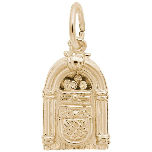 Vintage Juke Box Charm for Dance Lovers - Arts & Music Jewelry 8171