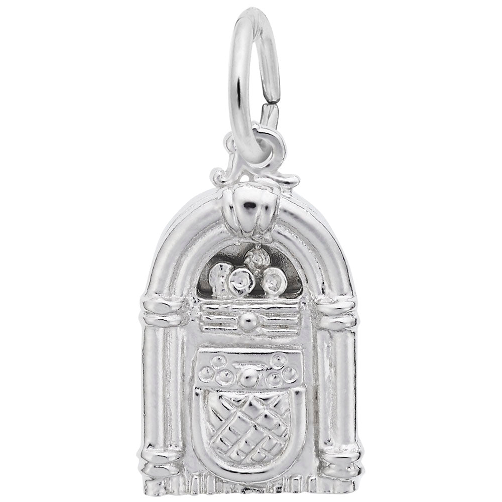 Vintage Juke Box Charm for Dance Lovers - Arts & Music Jewelry 8171