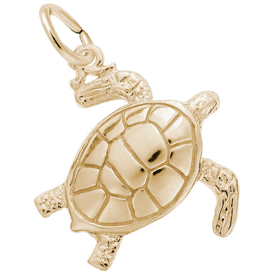 Sea Turtle Charm - Nautical Sea Life Jewelry for Ocean Lovers 8173