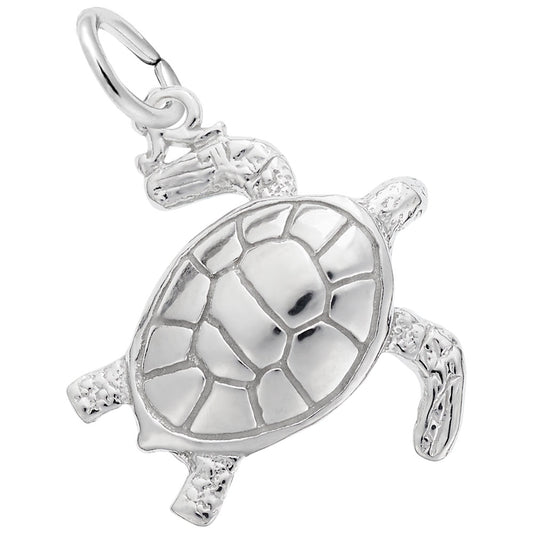 Sea Turtle Charm - Nautical Sea Life Jewelry for Ocean Lovers 8173