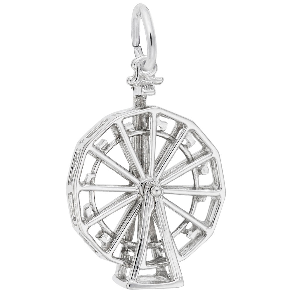 Ferris Wheel Charm - Unique Carnival Jewelry for Music Lovers 8175
