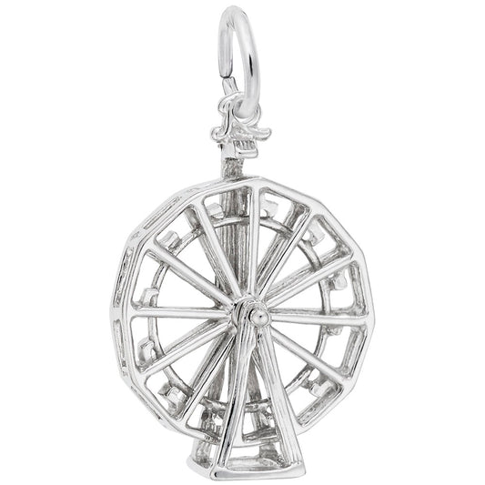 Ferris Wheel Charm - Unique Carnival Jewelry for Music Lovers 8175